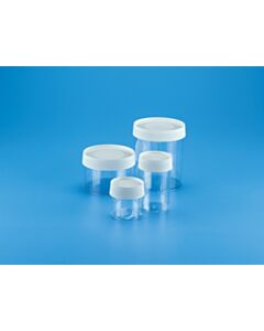 Qorpak 32oz Clear Polycarbonate Straight Sided Jar With 120mm White Pp Closure